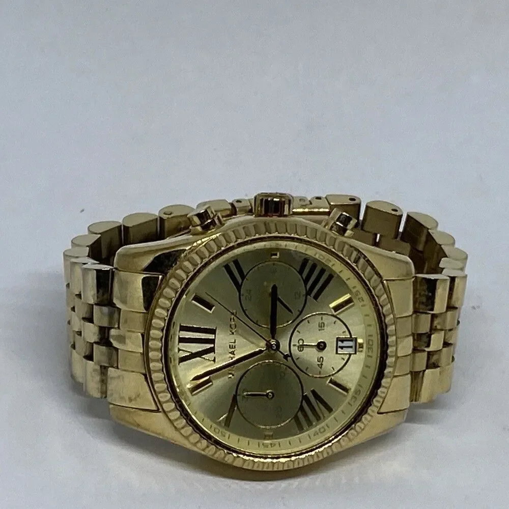 Michael Kors Lexington MK5556 Women's Stainless Steel Analog Dial Watch UC885
